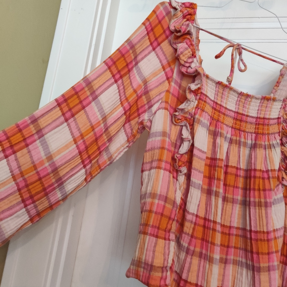 SOLD......Small Free People flannel - Picture 7 of 8